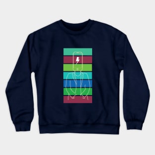 Smartphone Human Crewneck Sweatshirt